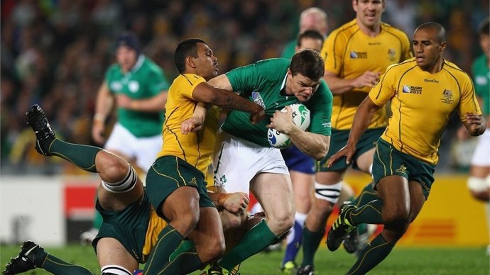 Irlanda Y Australia En El Mundial De Rugby