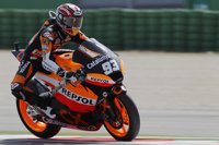 Motociclismo/GP Aragón.- Márquez se impone en Moto2 y saldrá primero por delante de Simón
