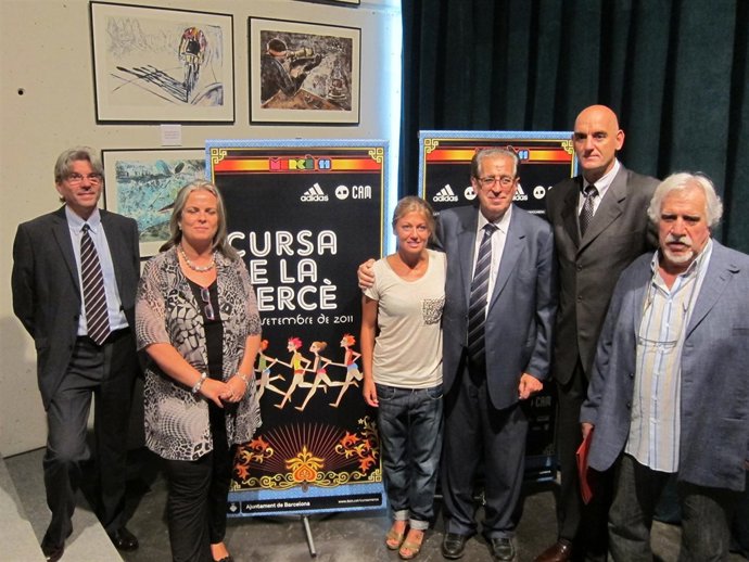 Presentación de la Cursa de La Mercè 2011.