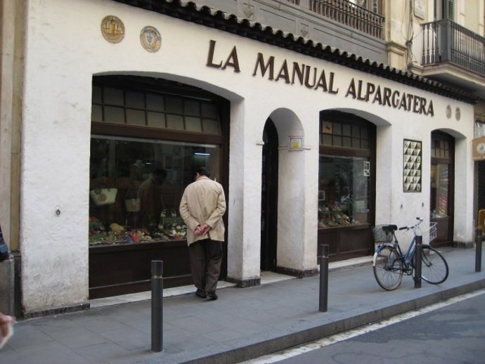Tienda 'La Manual Alpargatera', En Barcelona.