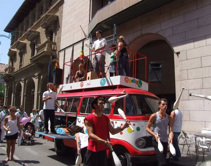 Actuación De Los Participantes En El Curso De Circo Del Año 2010