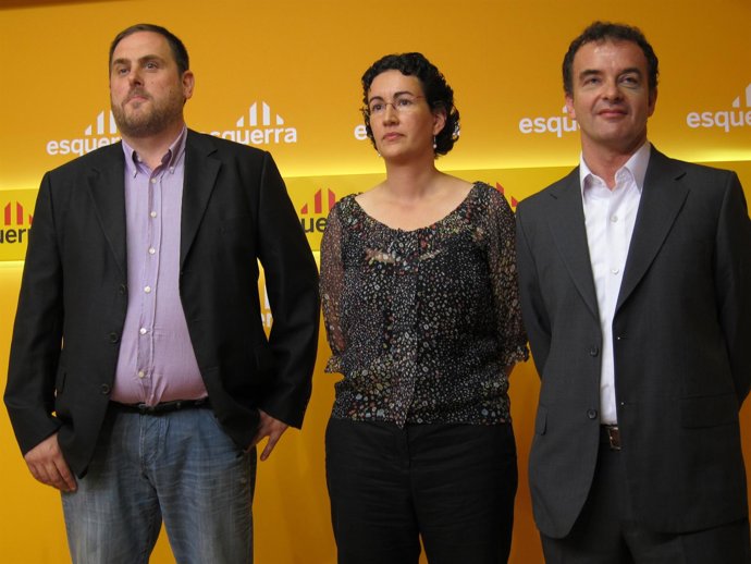Junqueras, Rovira, Bosch