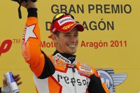 Motociclismo/GP Aragón.- Stoner: "Haber conseguido la victoria 100 para el Repsol Honda Team es algo especial" 