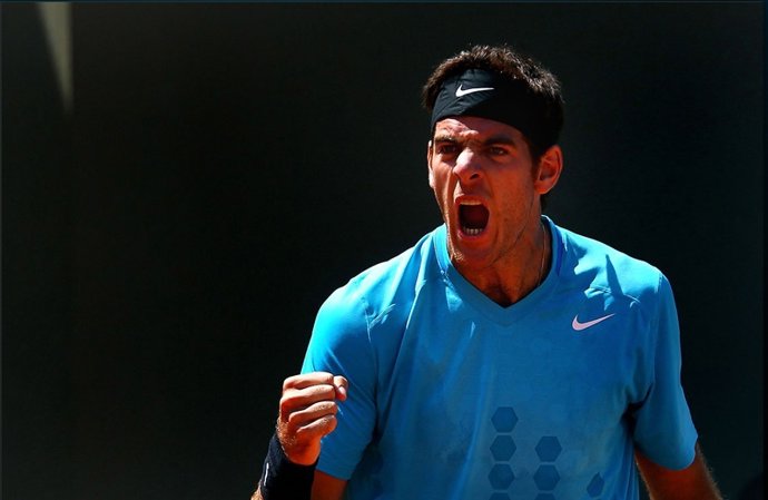 El Tenista Argentino Juan Martín Del Potro