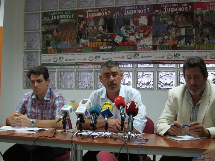 El Secretario General De UPA Murcia, Marcos Alarcón