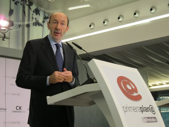 Alfredo Pérez Rubalcaba (PSOE)