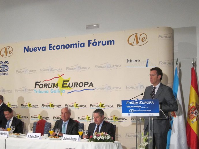 Feijóo En El Fórum Nueva Economía