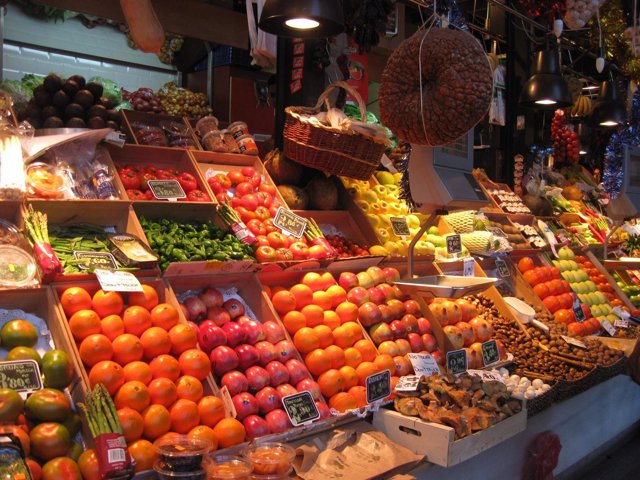Fruta en Un Mercado