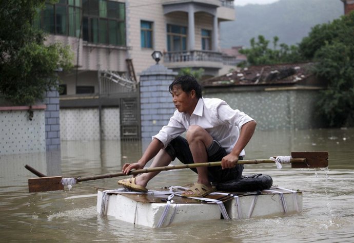 Lluvias Torrenciales En China