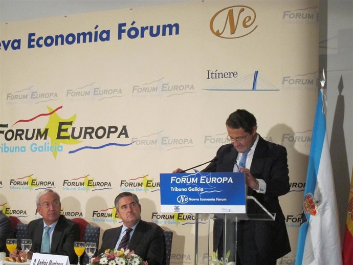 El Alcalde De Santiago, Gerardo Conde Roa, En Fórum Europa