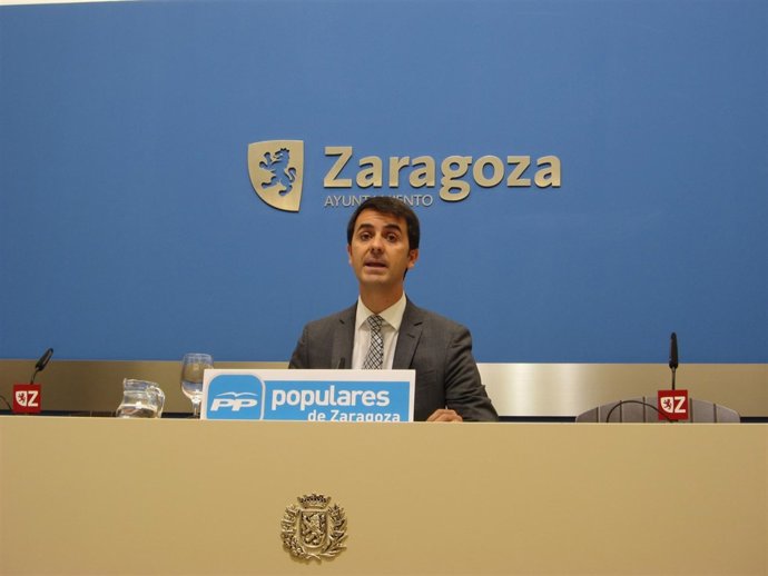 El Portavoz Adjunto Del PP En El Ayuntamiento De Zaragoza, Pedro Navarro