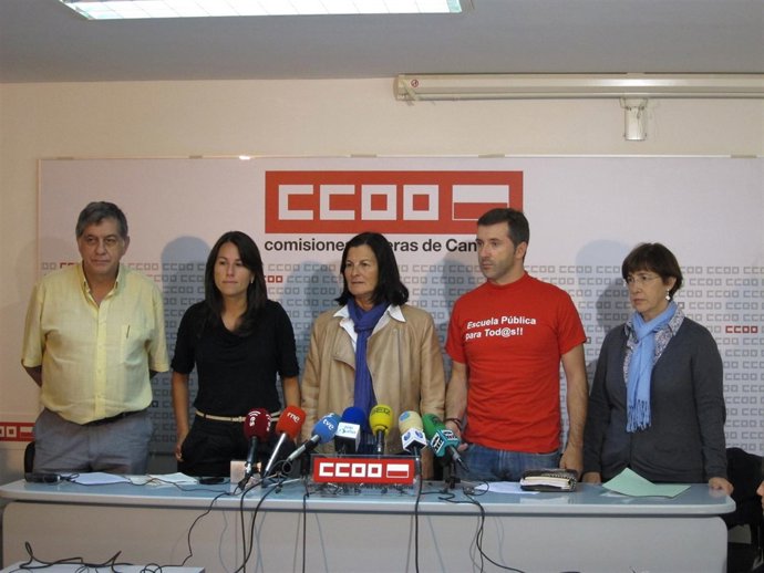 Representantes De La Junta De Personal Docente De Cantabria