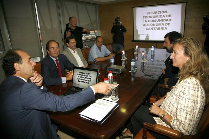 Reuniónd E Diego Con USO, CSIF Y Cámaras De Comercio