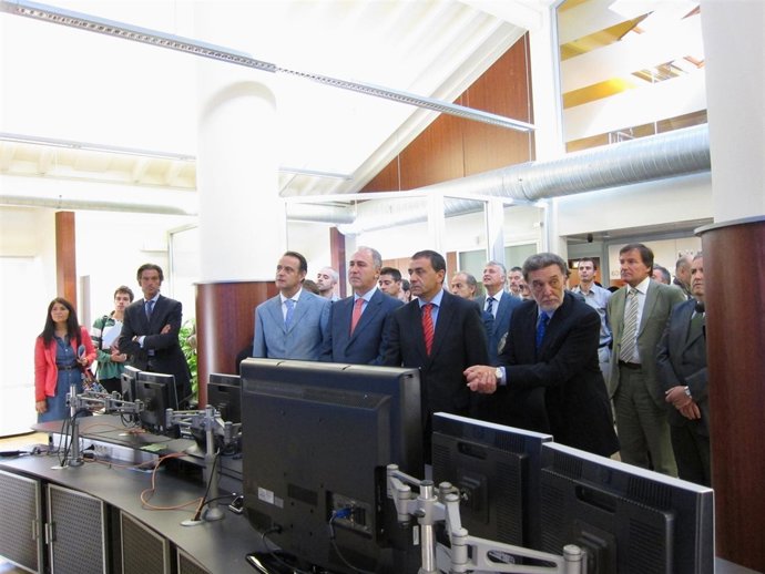 Josep Puxeu Inaugura La Puesta En Funcionamiento Del SAIH Del Duero