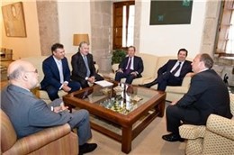 Reunión Monago Con El Presidente De Endesa