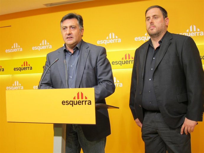 Oriol Junqueras Y Joan Puigcercós