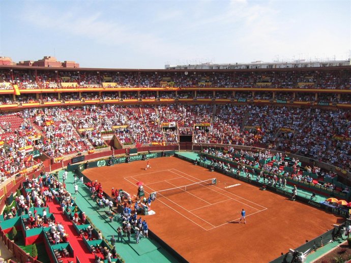 Plaza De Toros De Los Califas En La Copa Davis