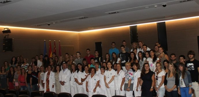 Acto Bienvenida Enfermería UCAM