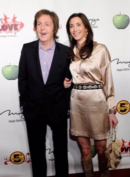 Attends The Fifth Anniversary Celebration Of "The Beatles LOVE By Cirque Du Sole