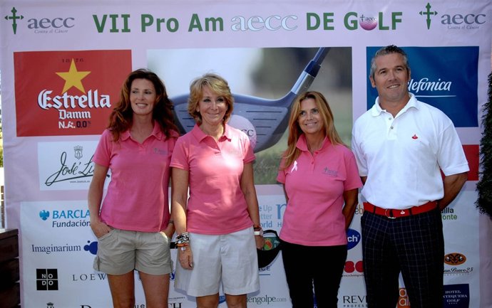 Aguirre En El Torneo De Golf De La Asociación Española Contra El Cáncer