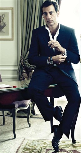 Clive Owen Posando Para 'Vogue'