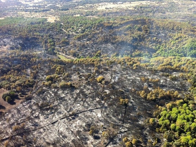 Incendio La Iglesuela (Toledo)