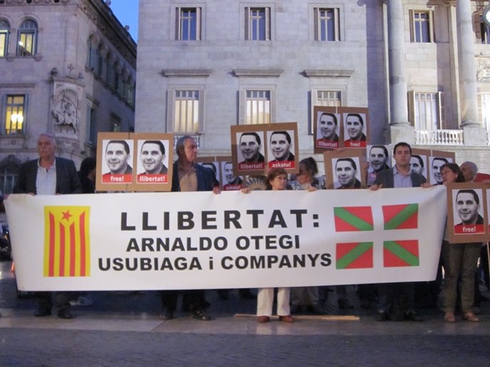 Concentración En Solidaridad Con Otegui