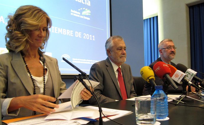 Garmendia, Griñán Y Ávila, Hoy En Sevilla.