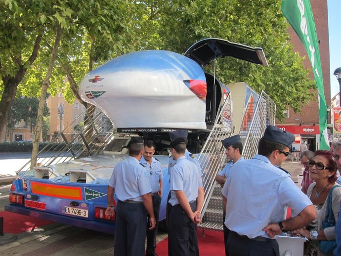 Emulador De Vuelo De La Patrulla Águila Del Ejército Del Aire