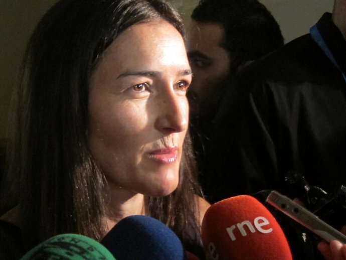 La Ministra De Cultura, Ángeles González-Sinde.