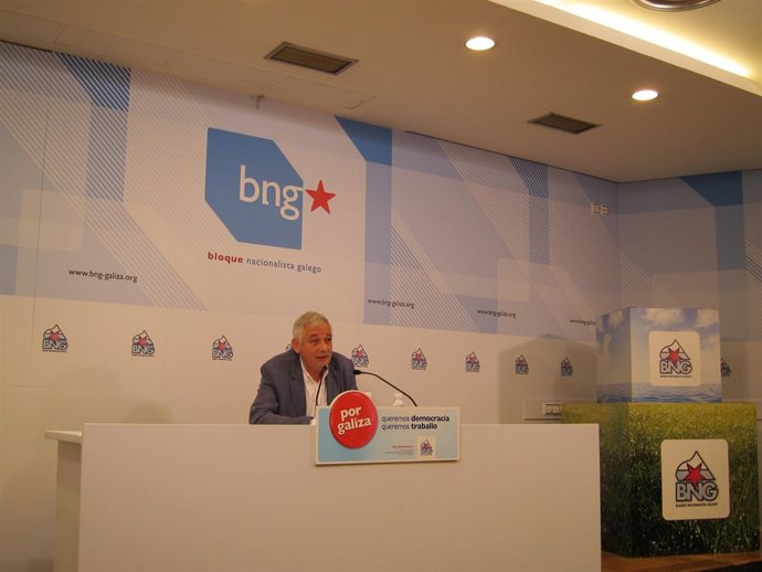 El Portavoz Nacional Del BNG, Guillerme Vázquez