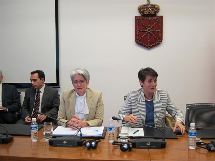 La Consejera Lourdes Goicoechea En Comisión Parlamentaria