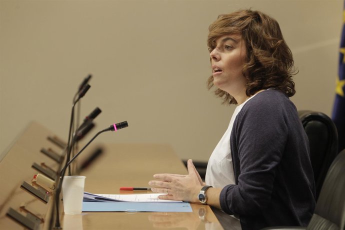 Soraya Sáenz De Santamaría (PP) En El Congreso