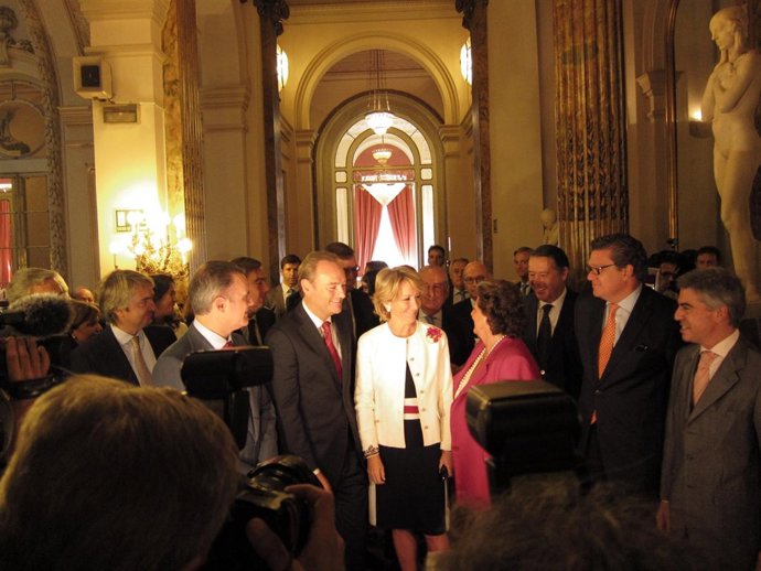 Fabra Y Aguirre En La Jornada De La Fundación Conexus