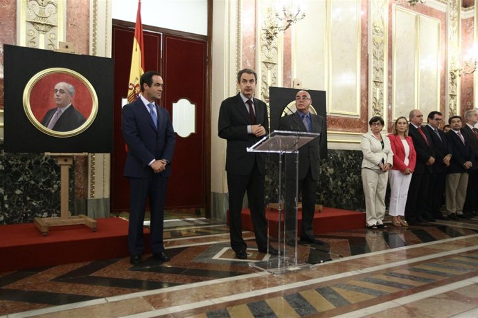Bono, Zapatero Y Rojo En El Homenaje A Suárez Y Azaña