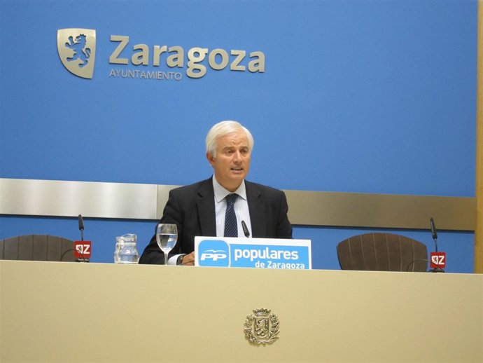 Eloy Suárez, Portavoz Del PP En El Ayuntamiento De Zaragoza