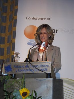 La Ministra De Ciencia E Innovación, Cristina Garmendia.