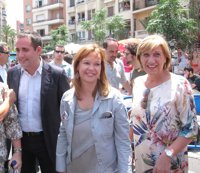 Pajín dice que el PSOE va a "sudar la camiseta"