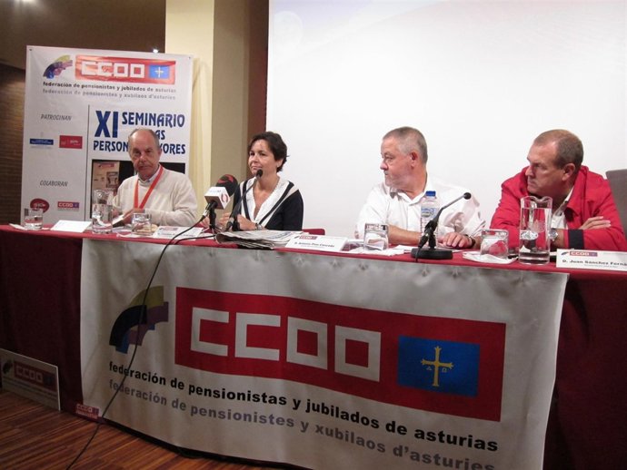Seminario De Personas Mayores De CCOO En Gijón