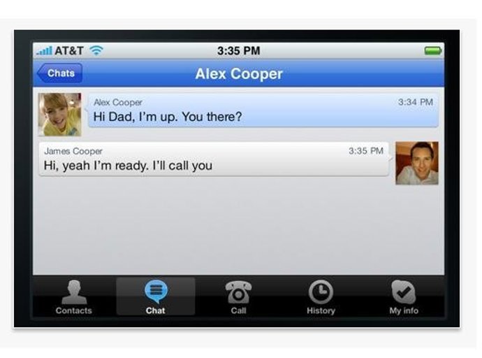 Chat De Skype En Ios