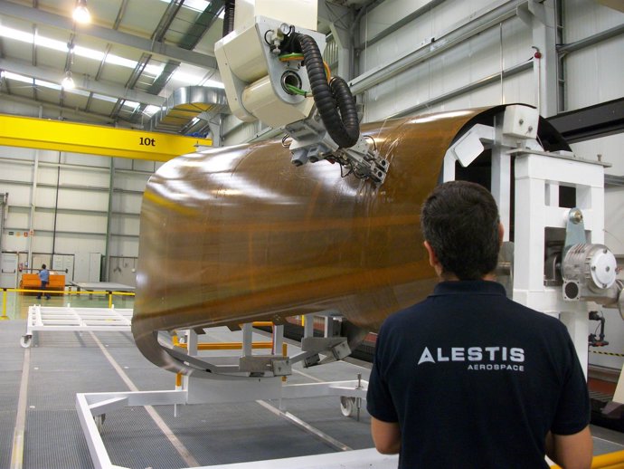 Primera Unidad Del Cono De Cola Del A350 XWB Construido Por Alestis Aerospace