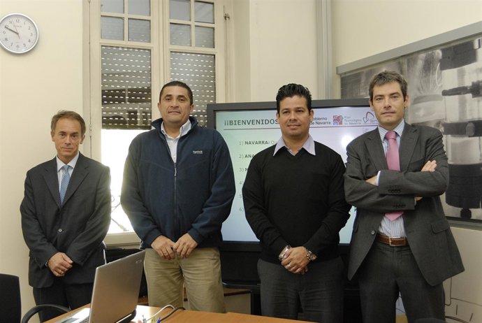 Gerardo Fernández, Edwin Díaz Vieco, Luis Felipe Parrilla Y Jorge San Miguel.