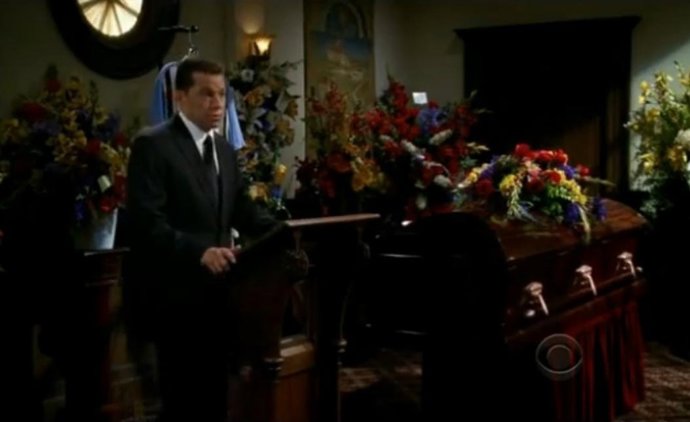 Funeral De Charlie Sheen En Dos Hombres Y Medio