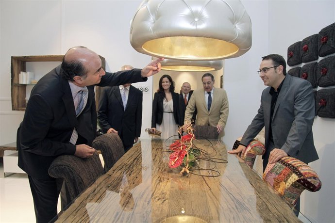 Verdeguer En La Inauguración De Feria Habitat Valencia 2011.