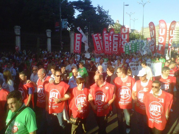 Manifestación Contra Los Recortes En Educación
