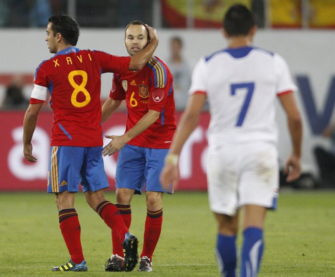 Xavi E Iniesta