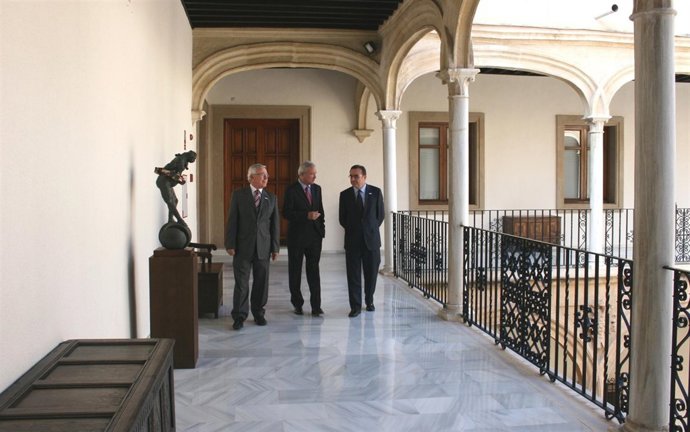 Valcárcel Junto Con Cobacho Y Faura