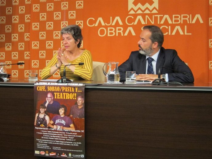 La Presentación De FETEACAN, Elisa Sainz, Con Ramón Montero
