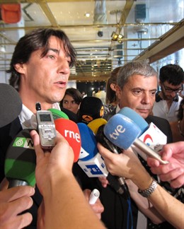 El Portavoz Nacional De USCA, Javier Zanó, Y El Abogado De USCA, Diego Salmerón