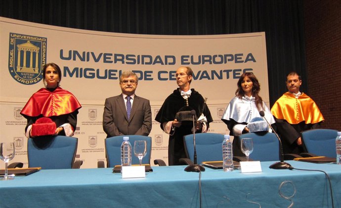 Inauguración Del Curso En La Universidad Europea Miguel De Cervantes.